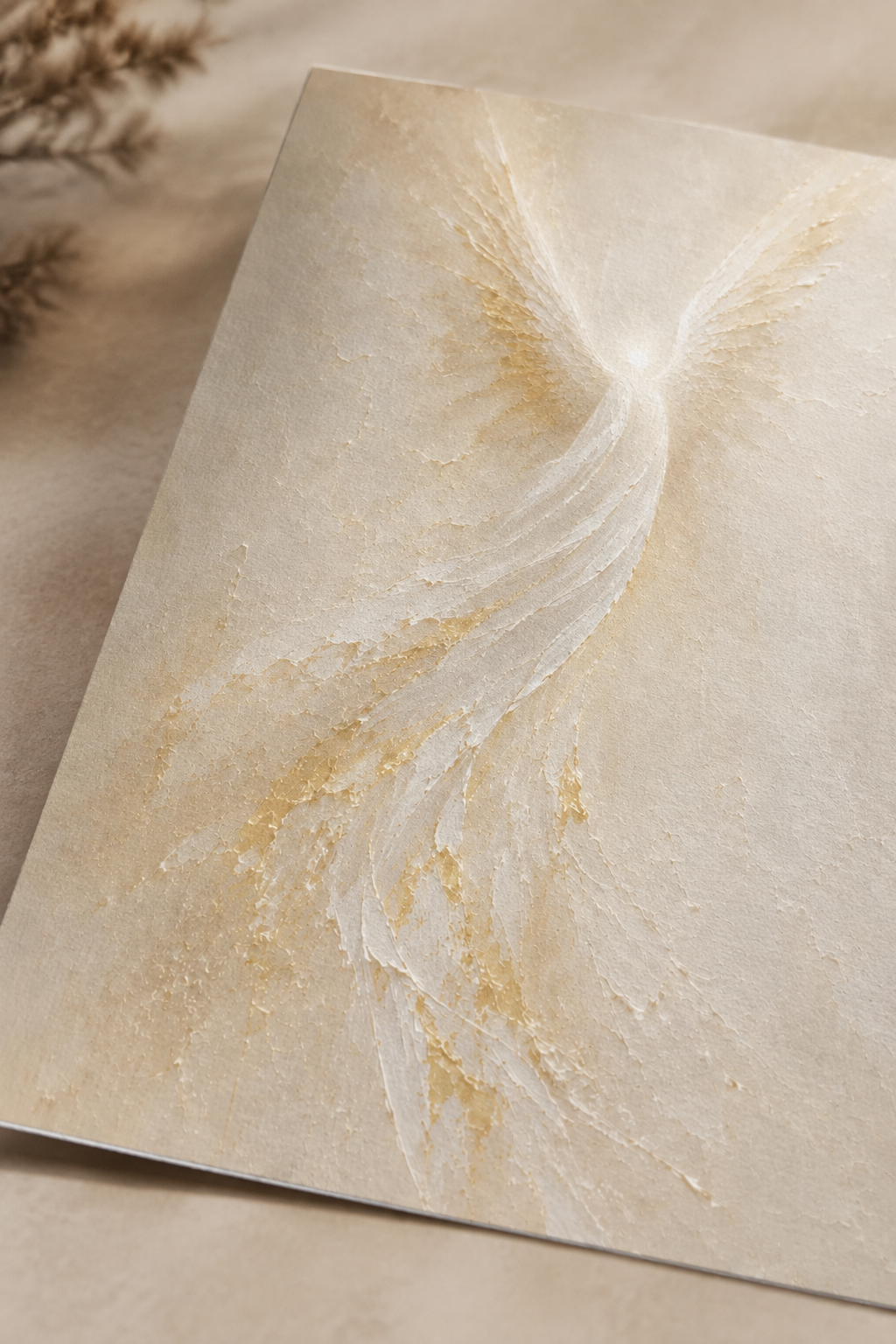Close-up detail of Ascending Glory