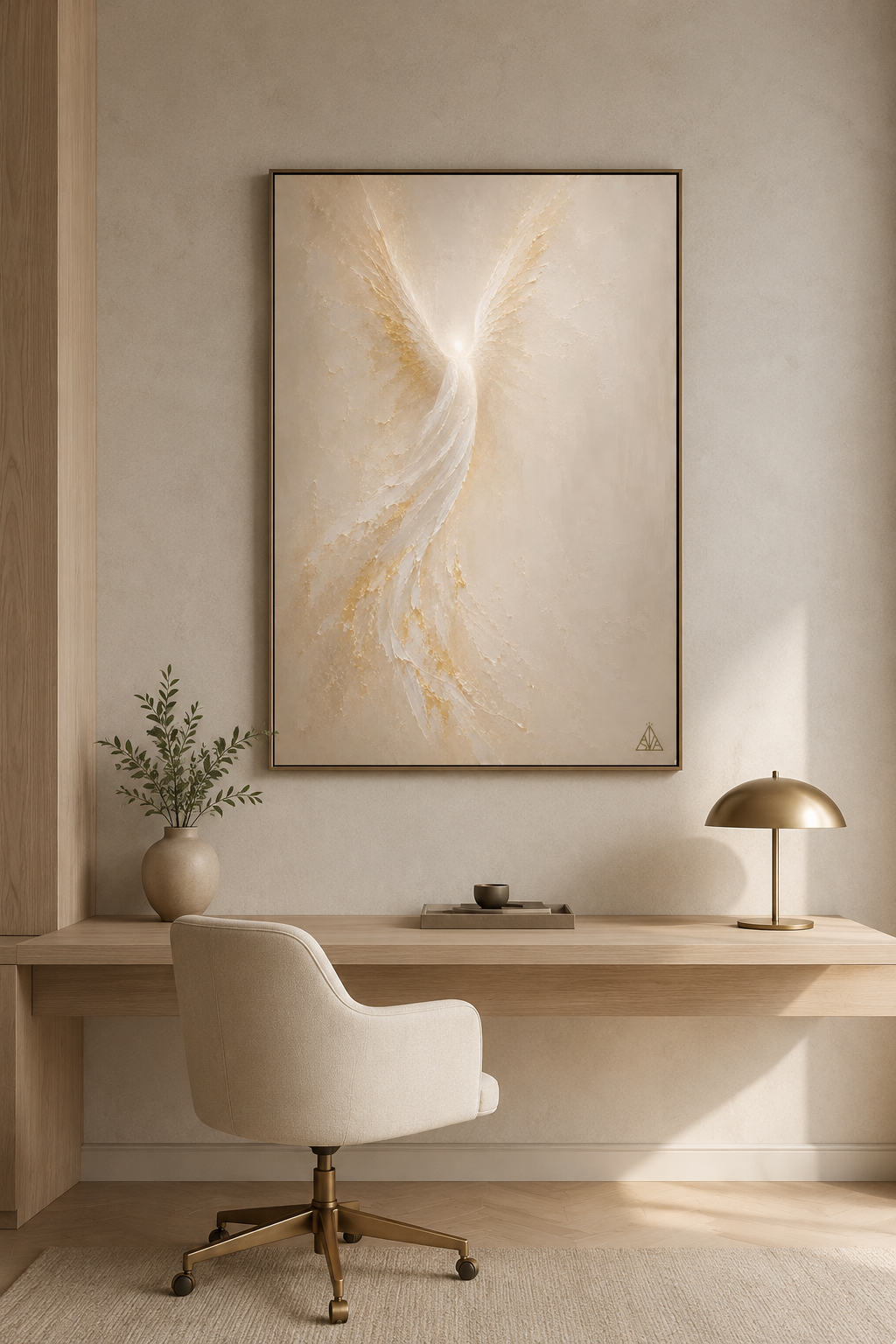 Ascending Glory in a refined office