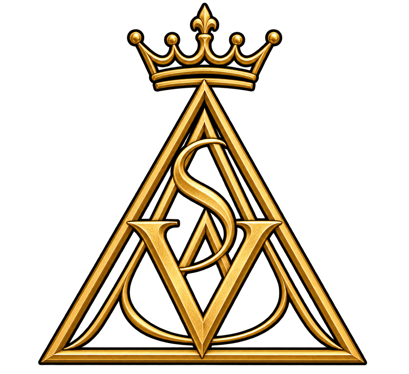 Official crowned SVA monogram